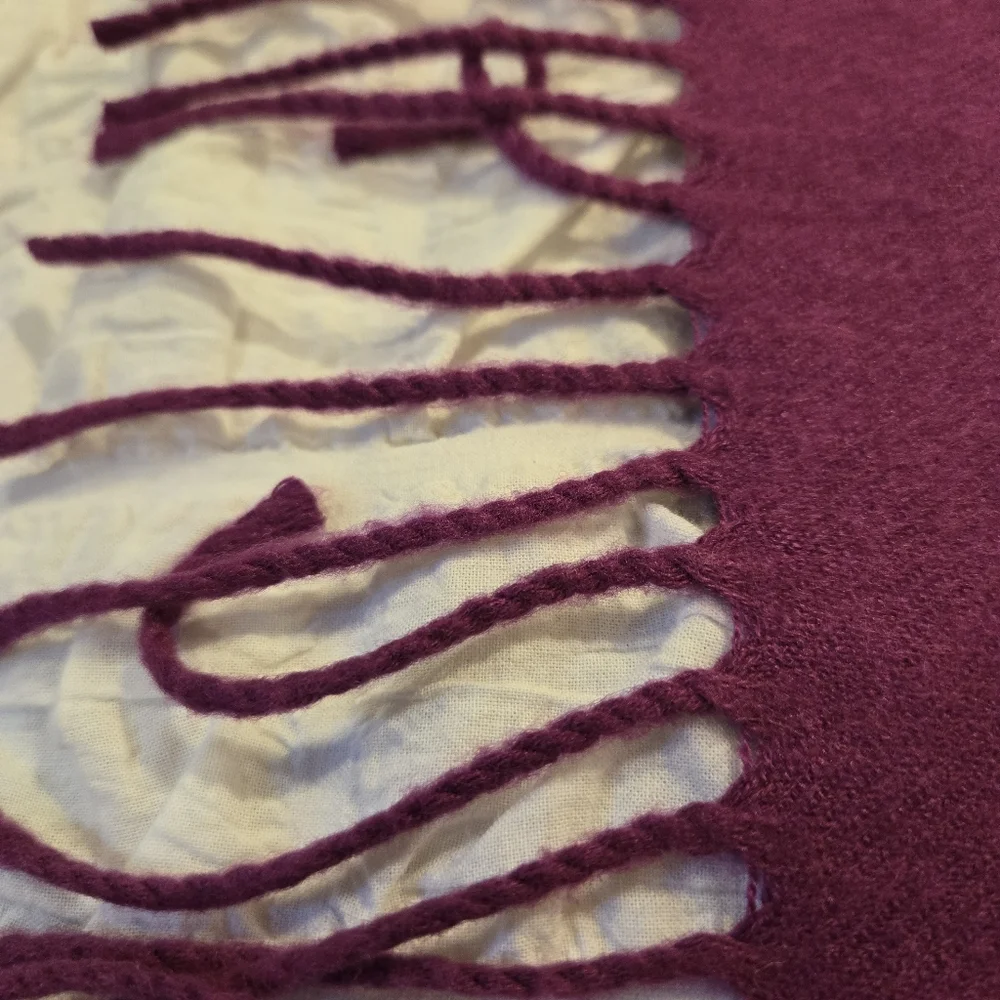 💜 Super Soft Purple Scarf – 12